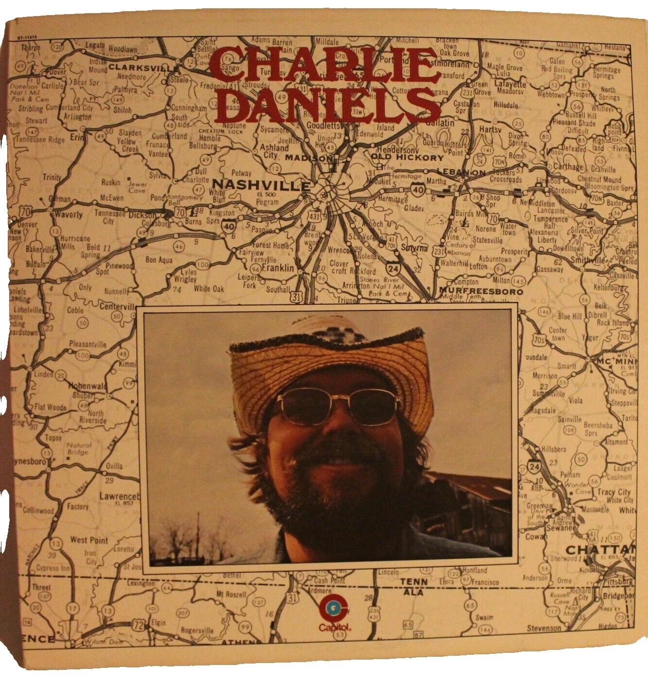 Charlie Daniels Very Good (VG) Sleeve Grading 33 RPM Speed Vinyl Records