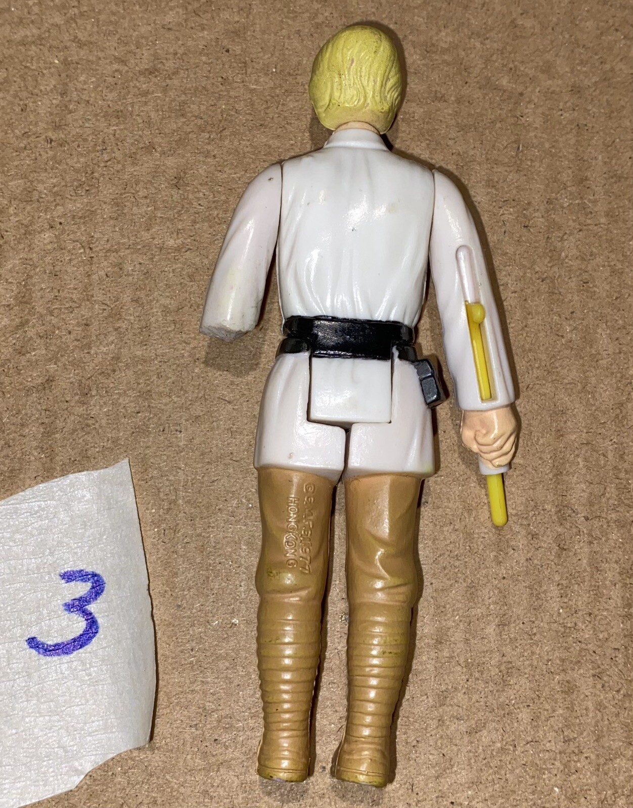 Vintage Star Wars Luke Skywalker 1977  'farm Boy' Action Figure