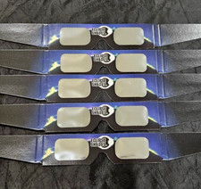 1-50 Pack: 2024 HD Solar Eclipse Glasses. ISO/CE/NASA Certified RUSH Shipping