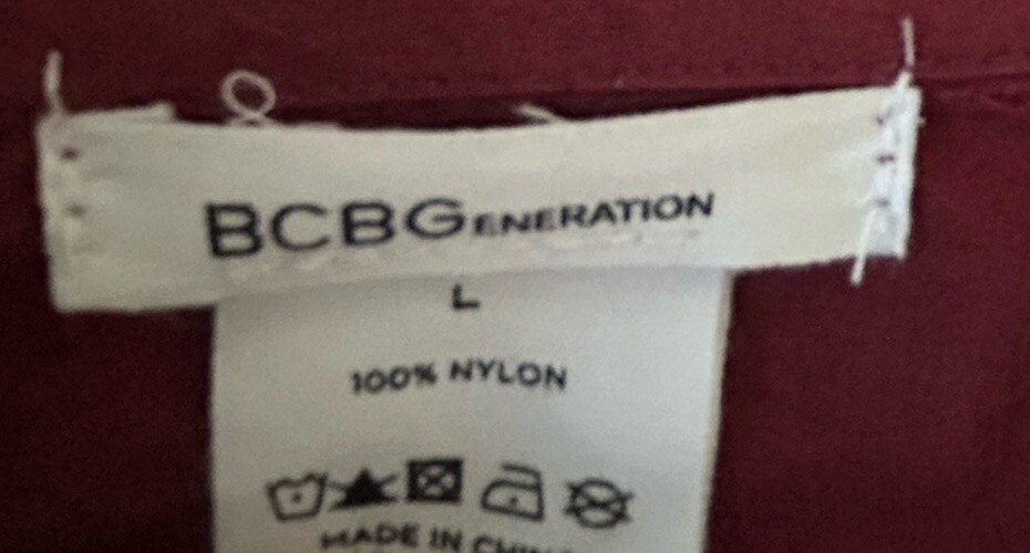 BCBG Generation pullover jacket Large womens wind… - image 7