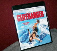 CLIFFHANGER Blu-Ray/DVD, 2010-, w/ additional dust cover, BRAND NEW 