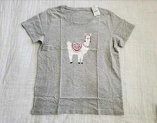 NEW WOMEN'S XXS XS S L J CREW FACTORY LLAMA GRAPHIC COLLECTOR T-SHIRT