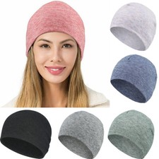 Winter Soft Warmer Wool Knitted Beanies Cap Lightweight Skull Cap for Men Women