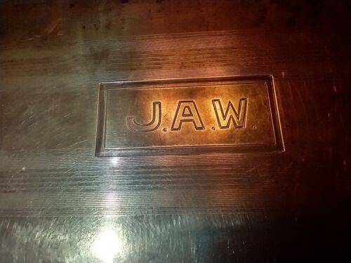 Vintage Sterlingsilber 0,925 Zigarettenetui Art Deco 90 Gramm Monogramm J.A.W. - Bild 2 von 9