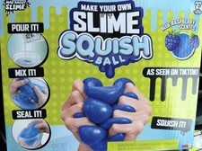 Mad About Slime Slime Squish Ball Make Your Own Slime Kit Blue Raspberry Scented