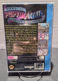 Popful Mail (Sega CD, 1995) CIB w/Manual, Registration, Foam
