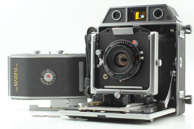 [Exc+5] Horseman 980 Film Camera Super Topcor 90mm f5.6 Lens 8EXP 6x9 From Japan