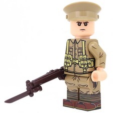 United Bricks WW1 British Infantryman 1914-1915 Custom Minifigure