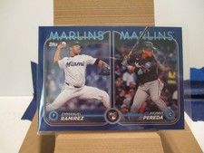 2024 Topps Blue Rookies Combos Emmanuel Ramirez and Jhonny Pereda RC