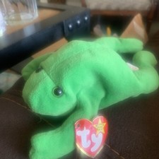 Ty Beanie Baby Legs the Frog style 4020 DOB 4-25-93 MWMT Free Shipping