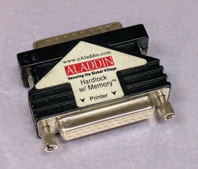 Aladdin Honeywell Hardlock Dongle w/ Memory - DB25 Parallel 