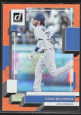 2022 Donruss #194 Cody Bellinger Holo Orange Los Angeles Dodgers