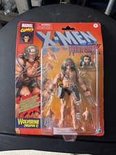 Marvel Legends Wolverine  Weapon X  X-Men Action Figure Retro Card Hasbro Sealed