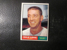 1961  TOPPS #117   DALE LONG   SENATORS      EXMT