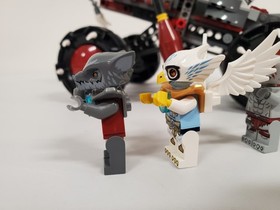 LEGO LEGENDS OF CHIMA: Wakz' Pack Tracker (70004) - 100% Complete w/ Manual