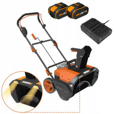 WORX WG471E 40V Akku-Schneefräse, 51 cm Räumbreite, 2x20V Li-Ion