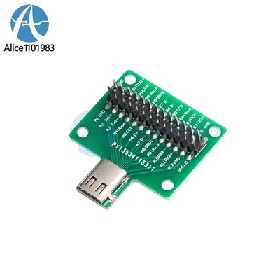 TYPE-C Female Connector Dual-Sided Reversible Plug Test Board USB 3.1 24Pin *nz