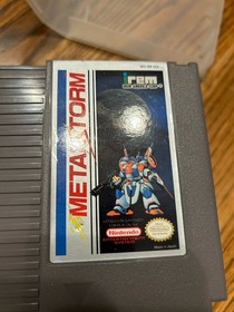 Metal Storm (Nintendo NES, 1991) Authentic - Tested & Working!
