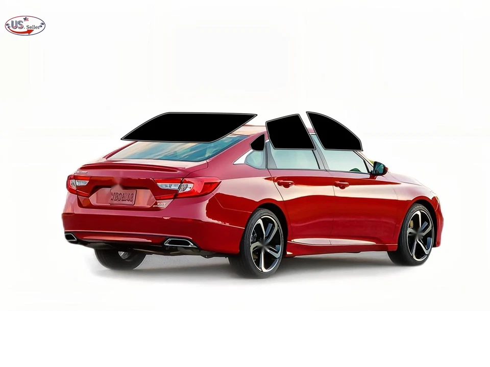 Computerized Custom PreCut 2Ply Window Tint Film Kit For ALL Honda Accord Sedan - Image 2 of 4