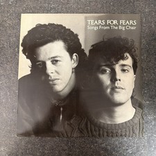 Tears For Fear Songs From The Big Chair LP Mercury 422-824-300-1 M