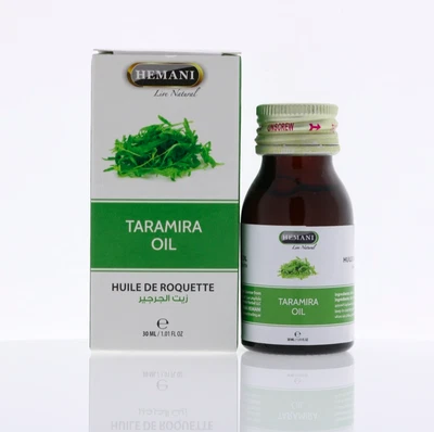 Hemani Taramira Oil 30ml for Nourishing Hair & Skin Care