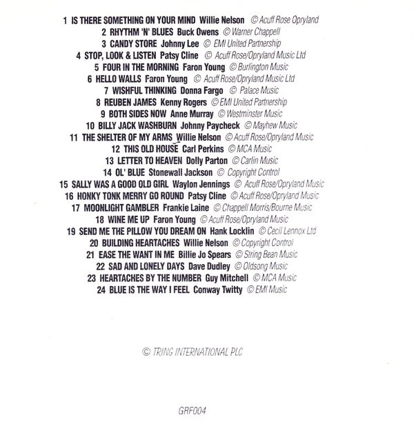 Verschiedene Künstler Country Giants Volume Zwei CD Europa Doppelspiel GRF004 - Bild 4 von 4