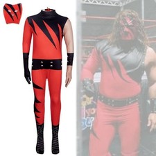 Mangguo Kinder-Cosplay-Kostüm, Wrestling-Body mit Kane-Maske, neuer Karneval DE