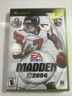 Madden NFL 2004 (Microsoft Xbox, 2003) CIB Complete - Tested