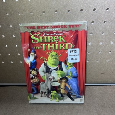 Shrek the Third (DVD, 2007) Full Screen w/slipcover  - Free Shipping