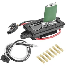 HVAC Blower Motor Resistor Kit with Harness Replacement for 2002-2009 Chevy 