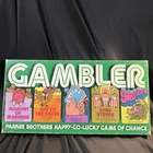 Vintage Gambler Parker Brothers Board Game 1977 Happy Go Lucky Chance COMPLETE