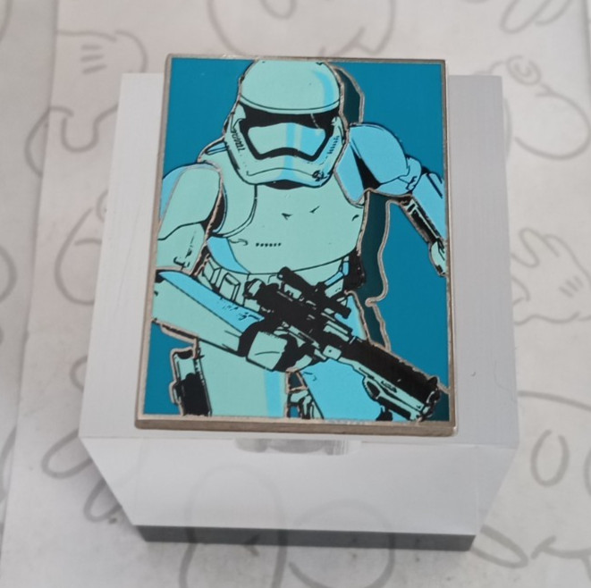 First Order Stormtrooper Star Wars The Force Awakens Mystery Disney Pin 111181
