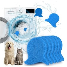 Pet Hair Remover for Laundry, 6 Pack Reusable Hair Catcher for Washer