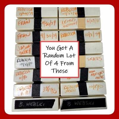 VTG Kodak Found Footage Slide Lot 4 1970s 1980s Film 35mm Memorabilia Good
