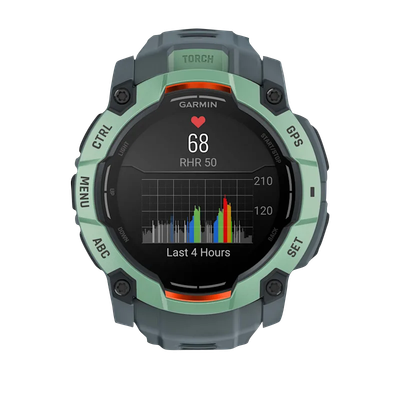 Garmin Instinct 3 – 50 mm, AMOLED Neo Tropic with Twilight Band