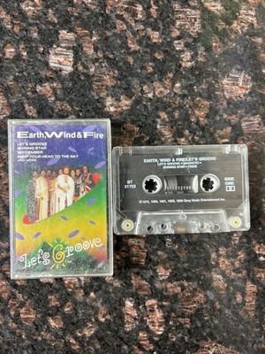 Earth Wind & Fire Let's Groove Cassette 1990 CBS Shining Star