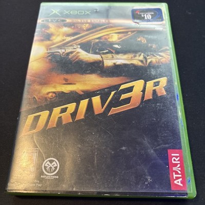 Driv3r - Driver 3 (Microsoft Xbox, 2004) No Manual Tested