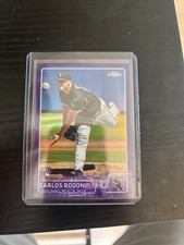 2015 Topps Chrome - Carlos Rodon #90 Purple Refractor /250 (RC)