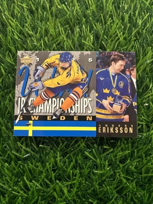 1994-95 Upper Deck - Anders Eriksson #518 Sweden H13