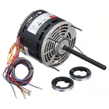 DAYTON Direct Drive Blower Motor: Stud, Permanent Split Capacitor, Single Phase,