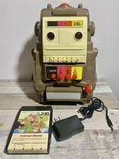 Great Working SERVICED 2-XL Mego Corp 8 Track Player Robot (See Video In Use)