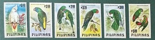 PHILIPPINES 1655 1660 Lovely Mint NEVER Hinged Set BIRDS