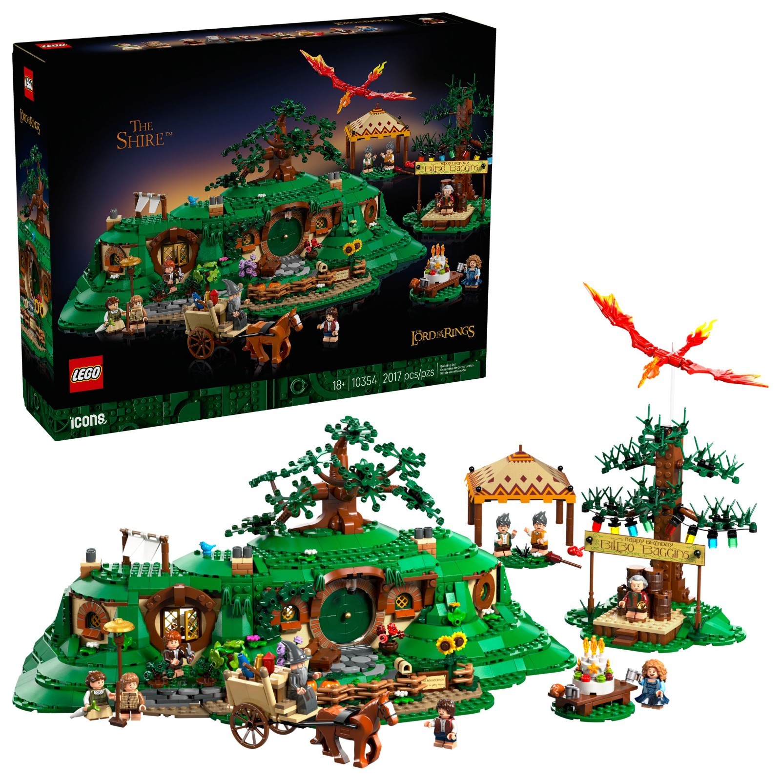 LEGO Icons 10354 Der Herr der Ringe Das Auenland - Image 3