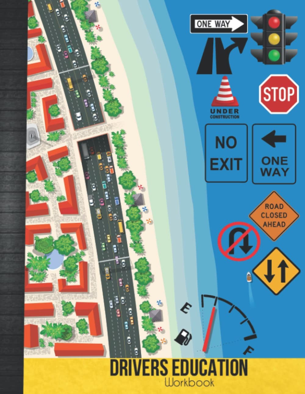 Drivers Education Book: Adult Student Driving School Defensive Safety Course Dri