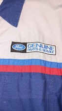 Ford Technician Work Shirt Mens XL Long Sleeve Red Kap