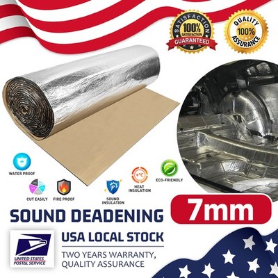 Fit For Workshop walls and ceilings Sound Deadening Heat Insulation Mat 36sqft