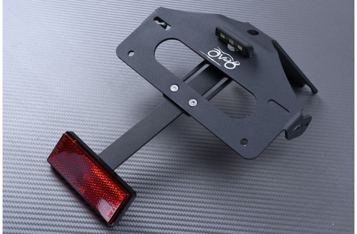 Support de plaque d'immatriculation premium en acier pour Aprilia Tuono 125