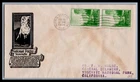 US FDC # 740 1c Yosemite Anderson  Yosemite 1934, 9p138