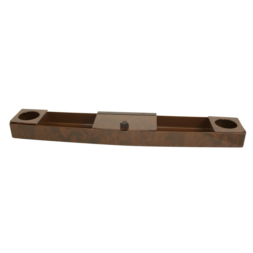 Universal Golf Cart Woodgrain Dash Tray Organizer For Club Car E-Z-GO and Yamaha