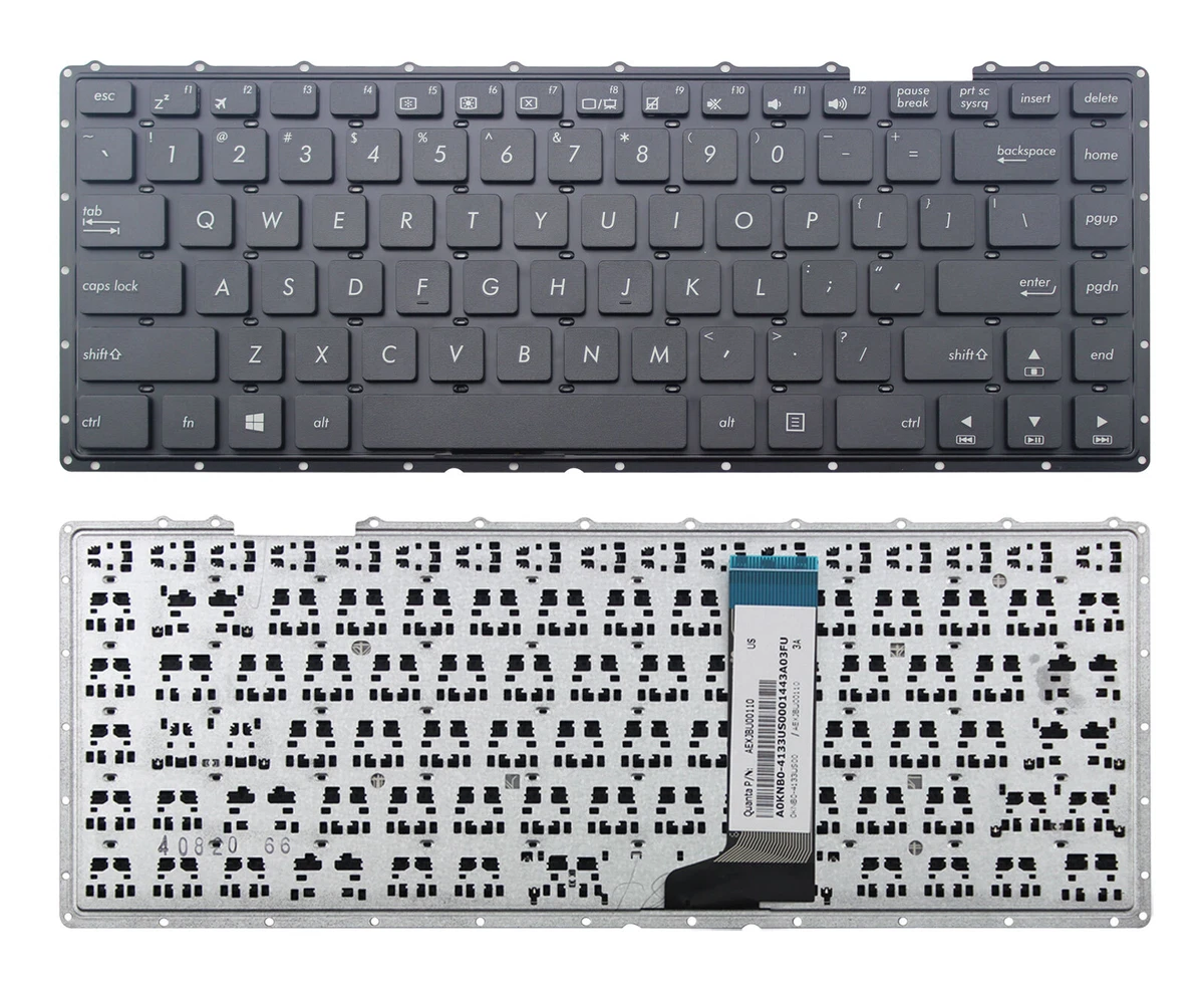 Black US Keyboard For ASUS VivoBook 14 X403 X403FA X403JA X403MA